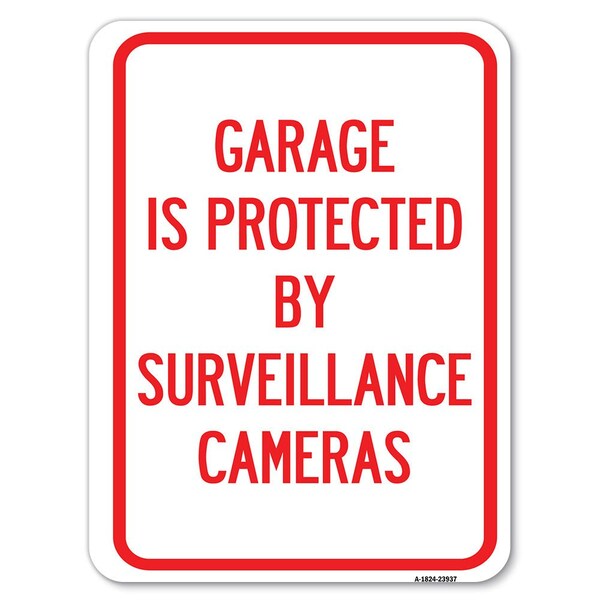 Safety Sign, 18 in Height, Aluminum, 23937